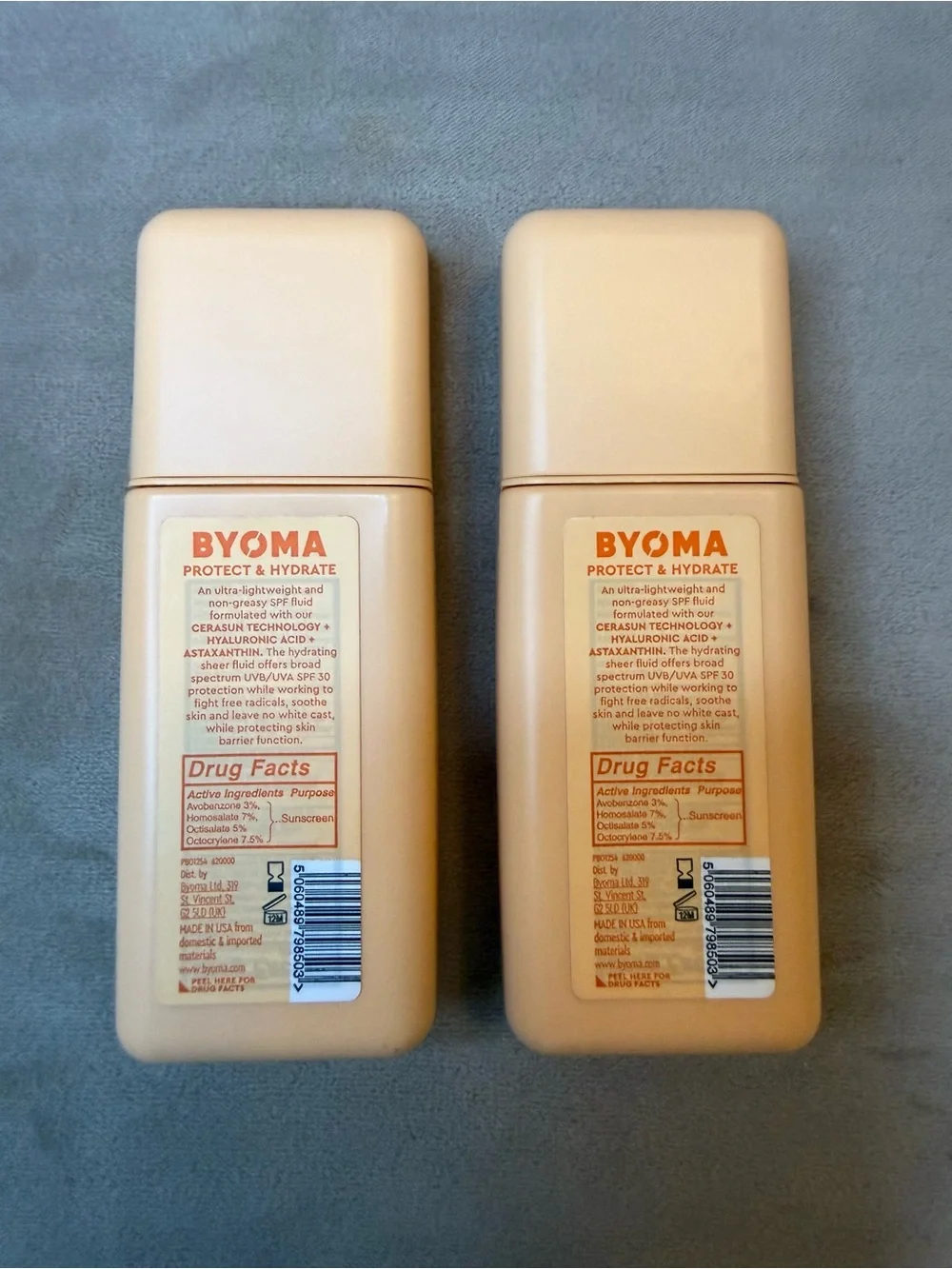 Byoma Ultralight Face Fluid SPF 30 Sunscreen 2-Pack